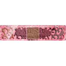 Revolution PRO Glam Rose Gold Leopard Palette - Paletka očních stínů 5,5 g