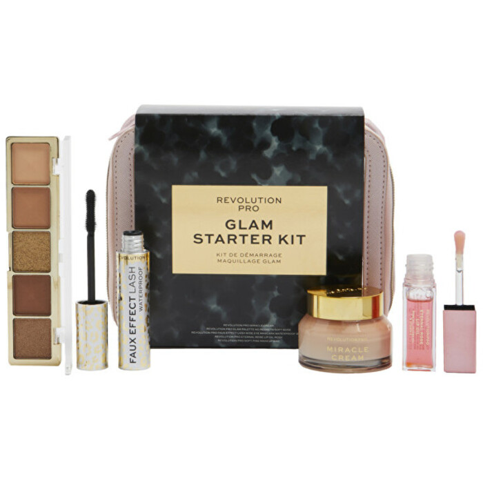 Makeup Revolution Revolution PRO Glam Starter Kit - Dárková sada dekorativní a pleťové péče