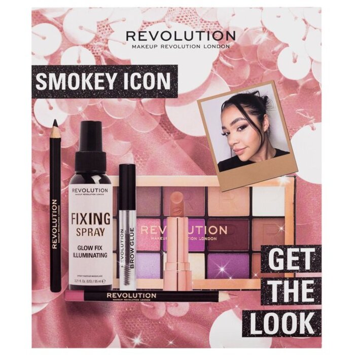 Makeup Revolution Get The Look Smokey Icon Set - Dárková sada 30 ml