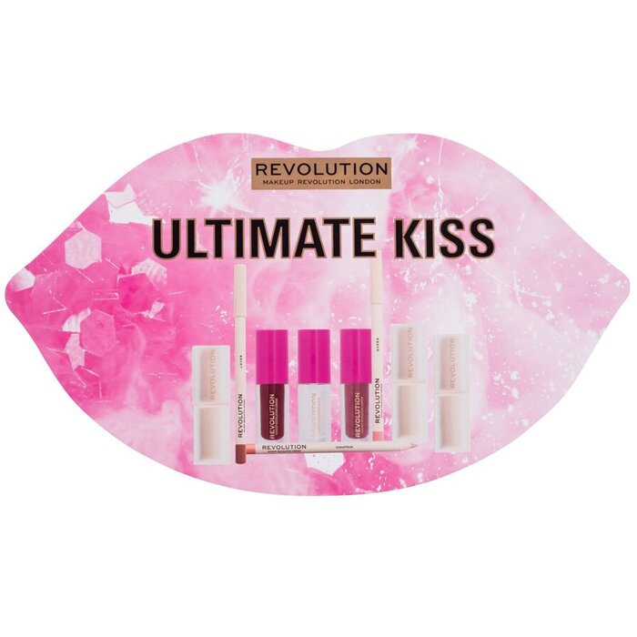 Makeup Revolution Ultimate Kiss Gift Set - Dárková sada 3.2 g