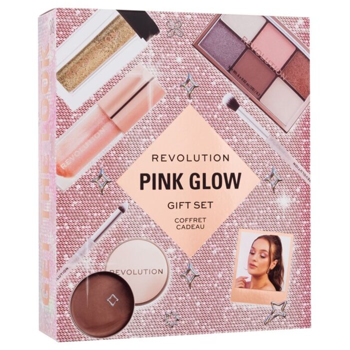 Pink Glow Gift Set - Darčeková sada dekoratívnej kozmetiky
