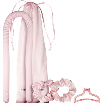 Curl Enhance Satin Curling Ribbon Pink - Sada na natočení vlasů