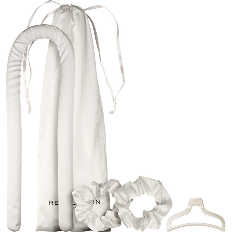 Curl Enhance Satin Curling Ribbon Ivory - Sada na natočení vlasů