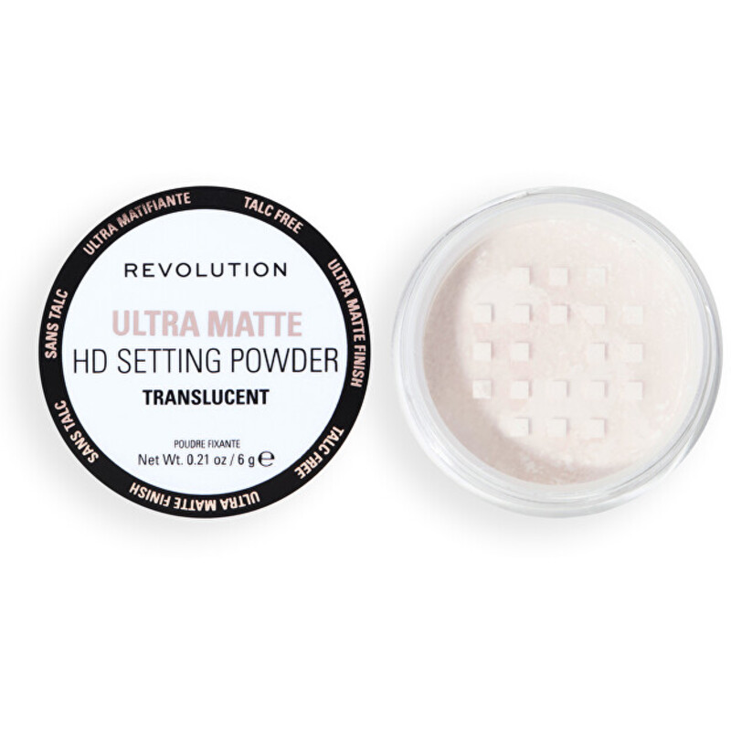 Ultra Matte HD Setting Powder - Fixační a matující pudr 6 g