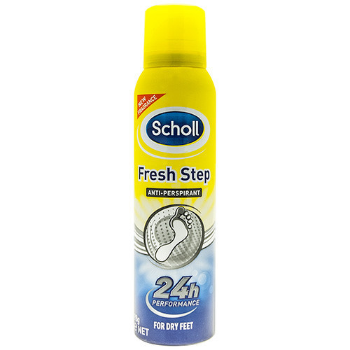 Scholl Fresh Step Anti-Perspirant - Antiperspirant na nohy ve spreji 150 ml
