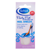 Party Feet Invisible Gel Heel Shields (1 pár) - Gélová ochrana päty
