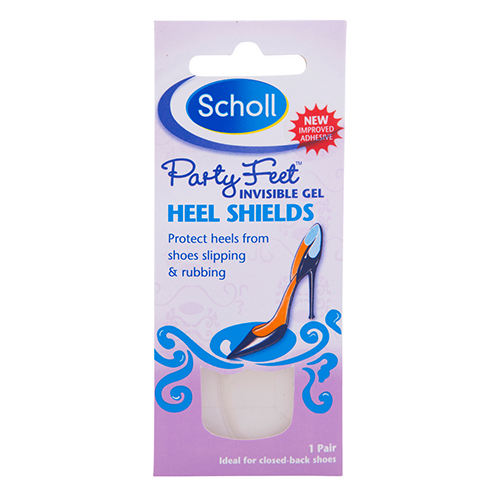 Party Feet Invisible Gel Heel Shields (1 pár) - Gélová ochrana päty