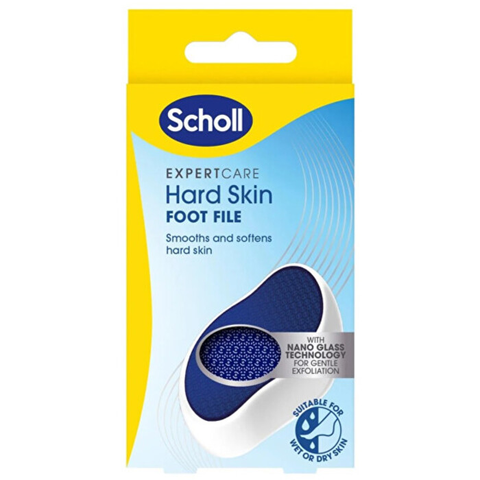 Scholl Expert Care Hard Skin Foot File - Manuální pilník na chodidla s nanotechnologií
