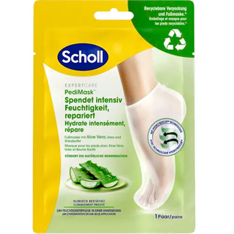 PediMask™ Foot Mask ( 1 pár ) - Hydratační maska na nohy s Aloe Vera
