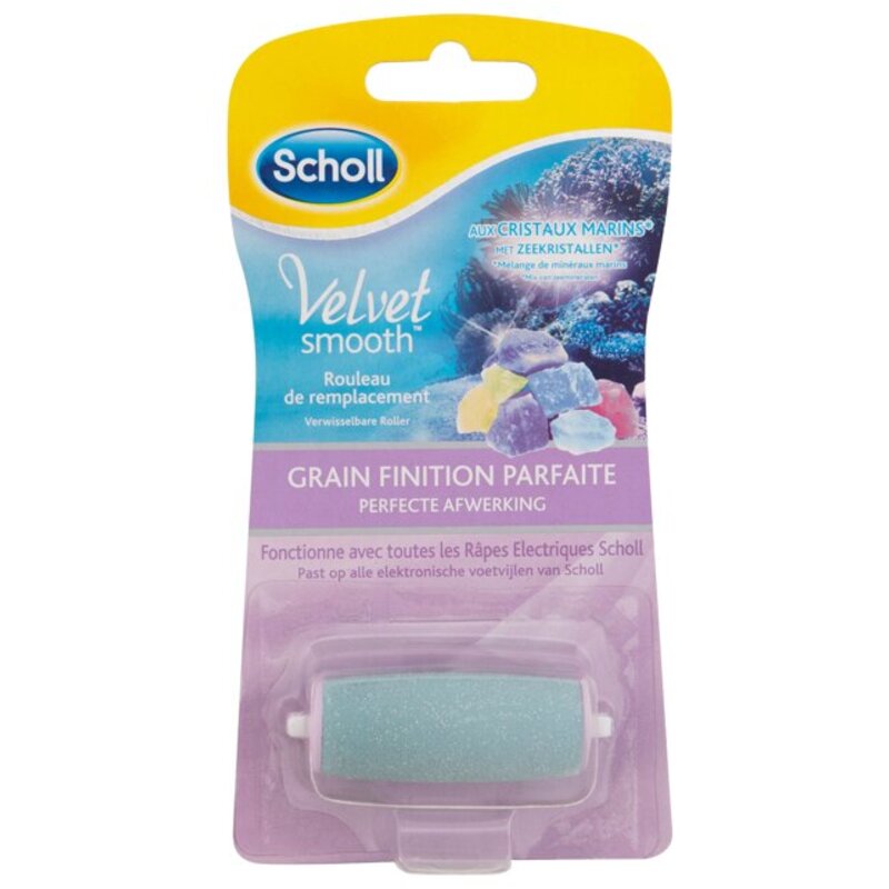 Velvet Smooth Roller Heads Marine Minerals - Pedikúra Gentle Coarse