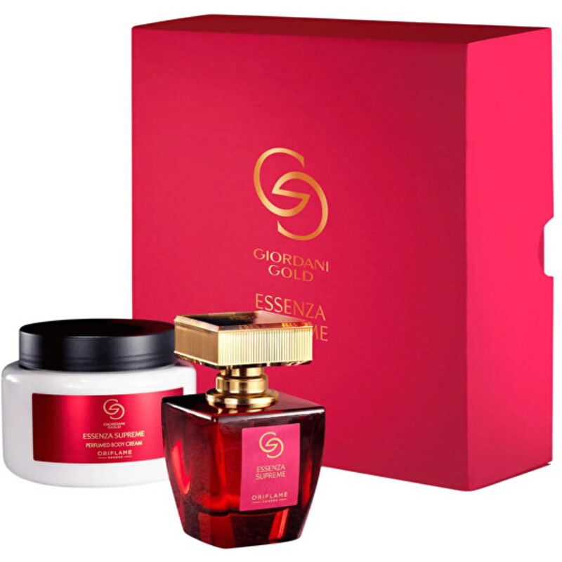 Giordani Gold Essenza Supreme Dárková sada EDP 50 ml a tělový krém 250 ml