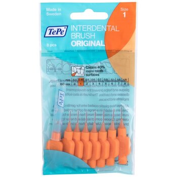 Interdental Brush Normal (0,45 mm orange 8 ks) - Medzizubné kefky
