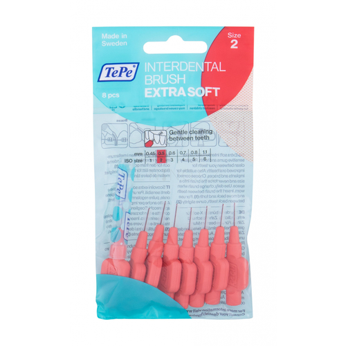 Interdental Brush Extra Soft ( 0,5 mm růžová 8 ks ) - Velmi jemné mezizubní kartáčky