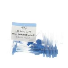 Interdental Brush Normal ( 0,6 mm blue 25 ks) - Mezizubní kartáčky