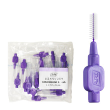 Interdental Brush Normal ( 1,1 mm purple 25 ks ) - Mezizubní kartáčky