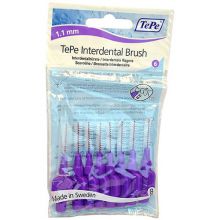 Interdental Brush Normal ( 1,1 mm purple 8 ks )- Mezizubní kartáčky 
