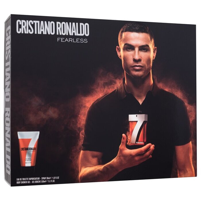 Cristiano Ronaldo CR7 Fearless Dárková sada pánská toaletní voda 30 ml a sprchový gel 150 ml