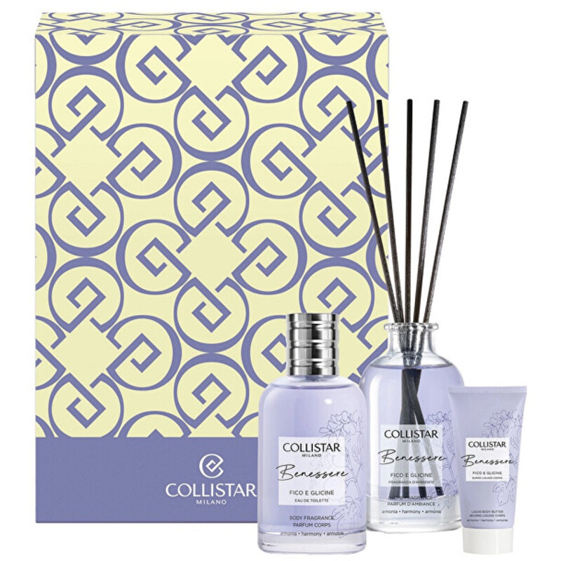 Fig and Glicine Benessere Set - Dárková sada