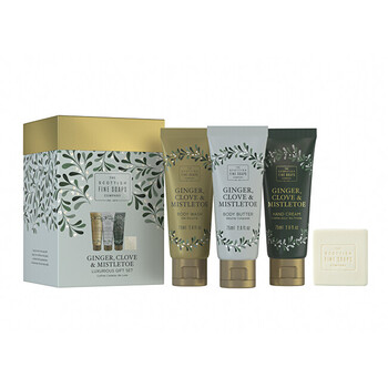 Ginger Body Care Set ( Zázvor, Hřebíček & Jmelí ) - Dárková sada péče o tělo