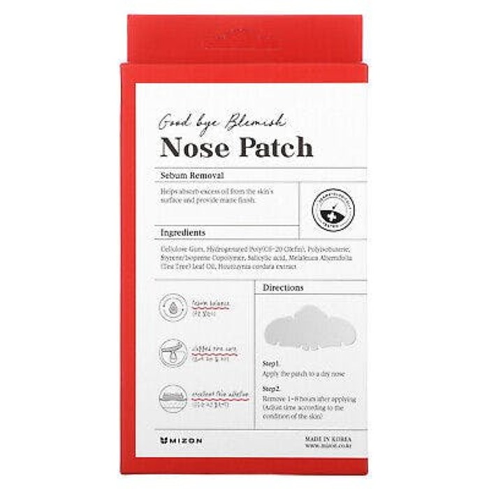 Good Bye Blemish Nose Patch - Maska na nos proti černým tečkám