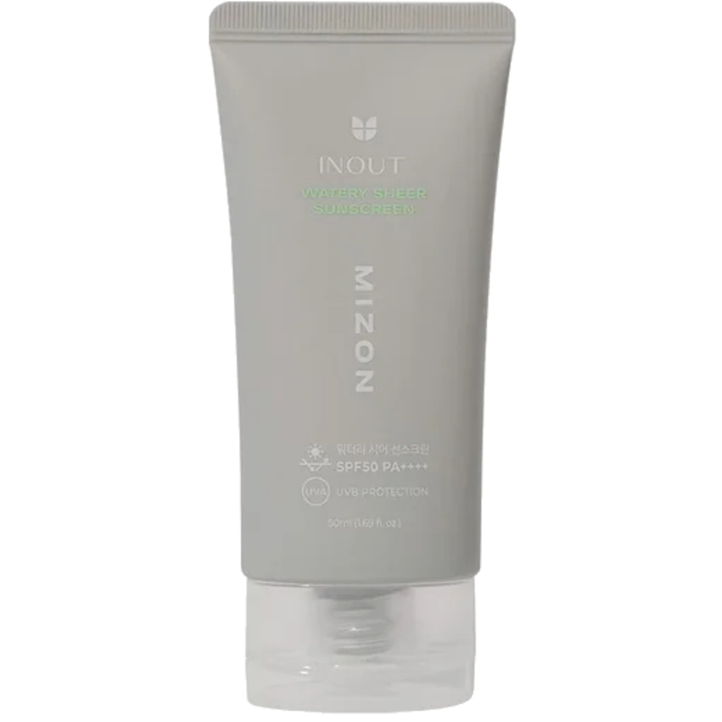 Inout Watery Sheer Sunscreen SPF 50 PA++++ - Hydratační opalovací krém na obličej