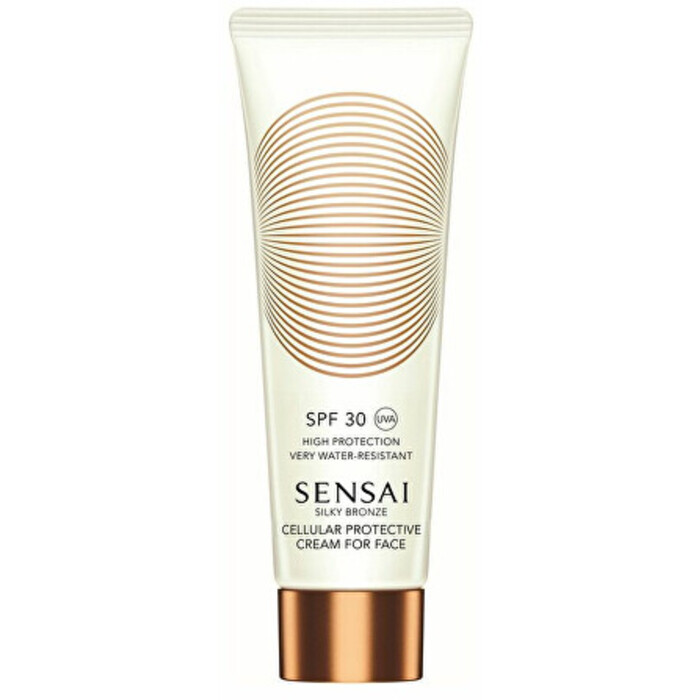 Silky Bronze Cream for Face SPF 30 - Ochranný krém na obličej