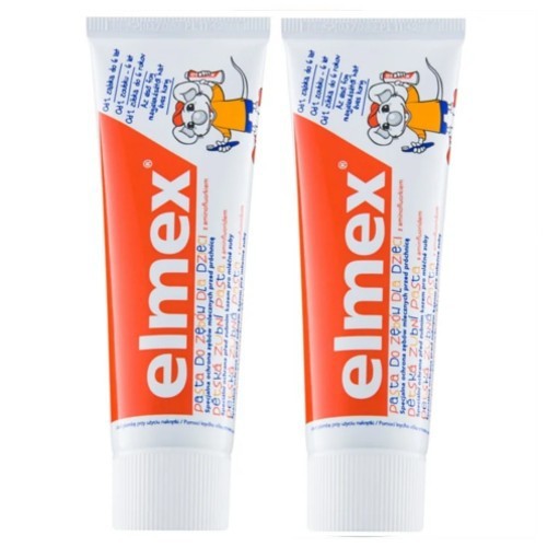 Elmex Kids Toothpaste Duopack - Dětská zubní pasta 50 ml