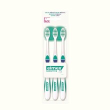 Sensitive Toothbrush ( 3 ks ) - Velmi měkký zubní kartáček