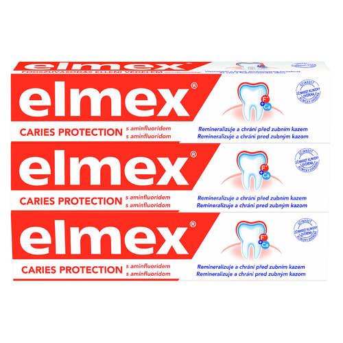 Elmex Caries Protection Tootpaste ( 3 x 75 ml ) - Zubní pasta