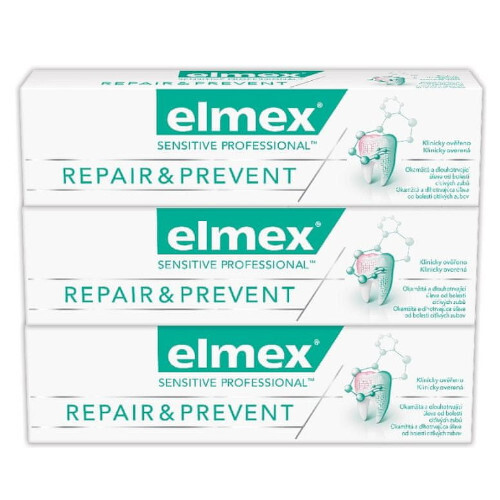 Sensitive Professional Repair & Prevent Trio Toothpaste ( 3 ks ) - Zubní pasta pro úlevu od bolesti