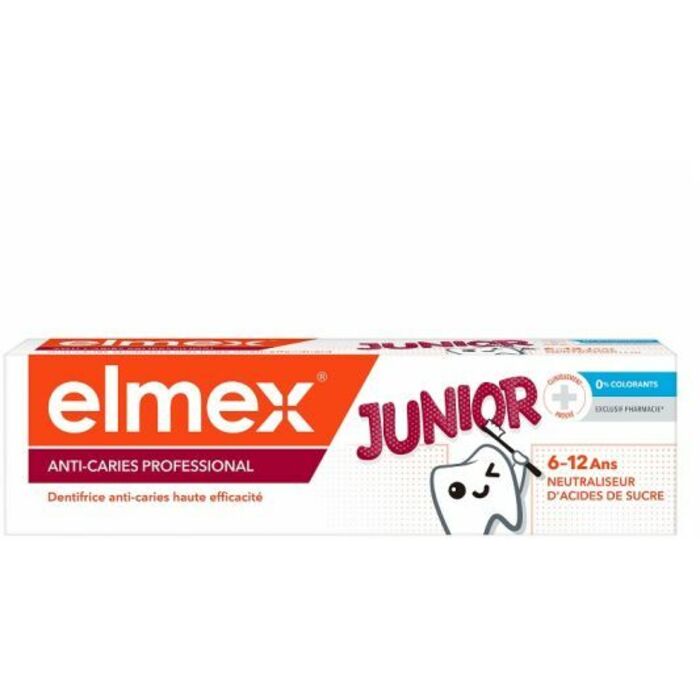 Elmex Anti-Caries Professional Junior Toothpaste - Zubní pasta 75 ml