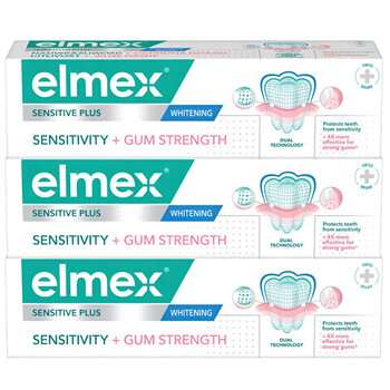 Sensitive Sensitivity + Gum Strenght Whitening Trio - Zubní pasta