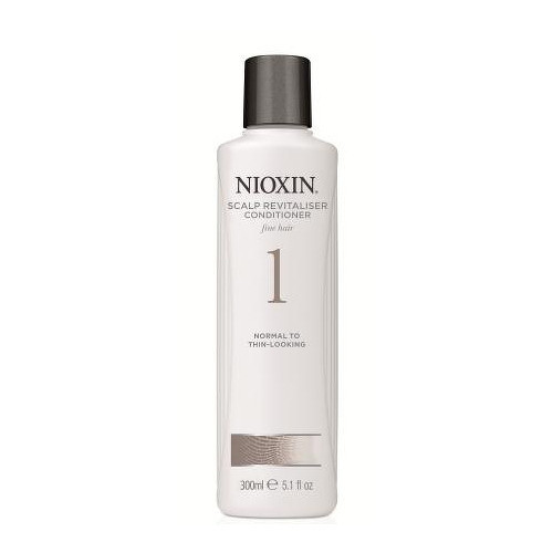 Nioxin System 1 Scalp Revitaliser Conditioner Fine Hair Normal To Thin Looking - Revitalizér pokožky pro jemné mírně řídnoucí přírodní vlasy 300 ml