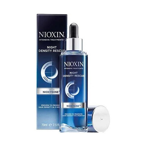 Nioxin Night Density Rescue ( jemné vlasy ) - Intenzivní noční ošetření pokožky proti vypadávání vlasů 70 ml