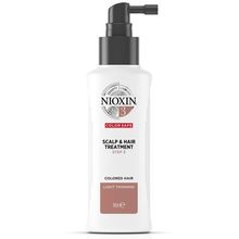 System 3 Scalp Treatment 3 - Kúra na mierne rednúce jemné chemicky ošetrené vlasy
