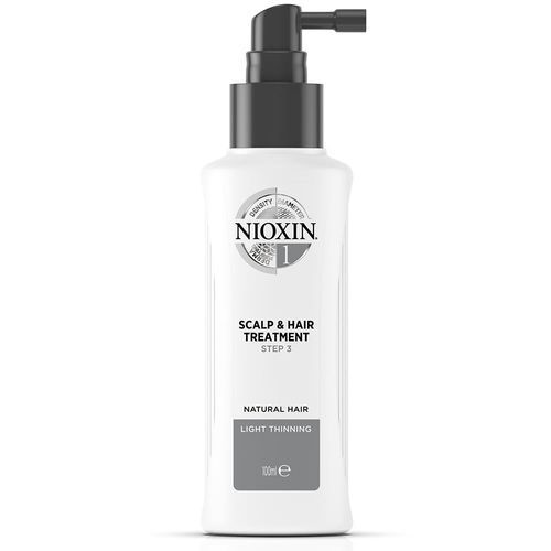 Nioxin System 1 Scalp Treatment 1 - Vlasová kúra pro jemné mírně řídnoucí přírodní vlasy 100 ml
