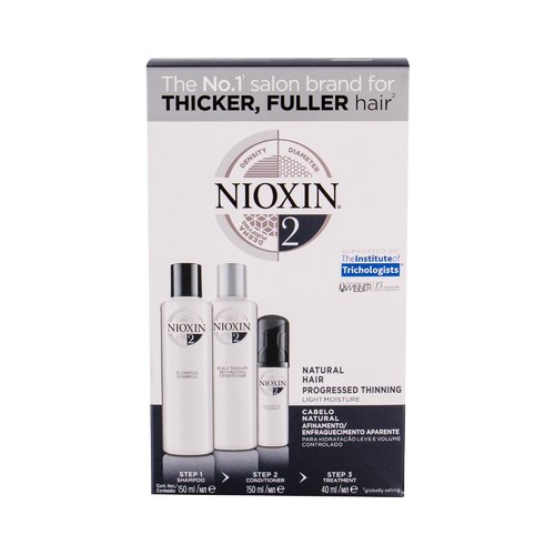 Nioxin System 2 pro ženy šampon 150 ml + kondicionér 150 ml + vlasová péče 40 ml dárková sada