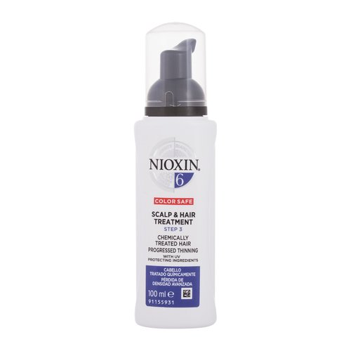 Nioxin System 6 Scalp & Hair Treatment ( chemicky ošetřené vlasy ) - Bezoplachová péče 100 ml