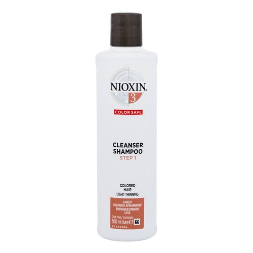 Nioxin System 3 Cleanser Shampoo - Šampon pro počáteční řídnutí jemných vlasů 1000 ml