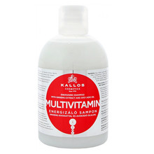 Multivitamín with Ginseng Extract and Avocado Oil - Oživujúci šampón s multivitamínmi
