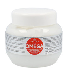 Omega Hair Mask - Regeneračná maska ​​na vlasy s omega-6 komplexom a makadamovým olejom