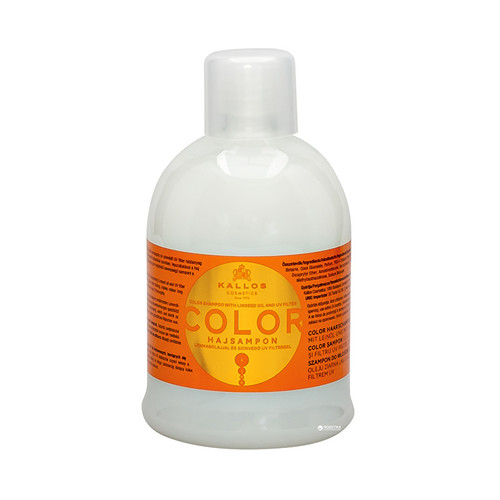 Color Shampoo with Linseed Oil and UV filter - Šampón na farbené vlasy s ľanovým olejom a UV filtrami