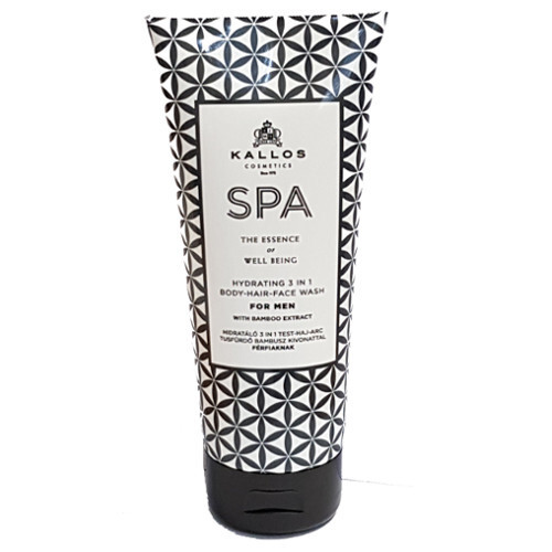 SPA Hydrating 3in1 Body-Hair-Face Wash - Jemný sprchový gél pre mužov na tvár, telo i vlasy