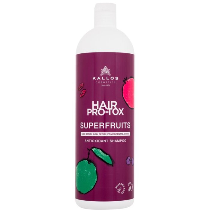 Hair Pro-Tox Superfruits Antioxidant Shampoo - Jemný čistiaci a posilňujúci šampón

