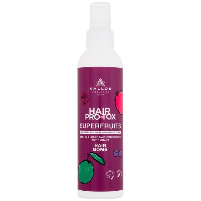 Hair Pro-Tox Superfruits Hair Bomb Conditioner - Posilňujúci bezoplachový kondicionér na vlasy
