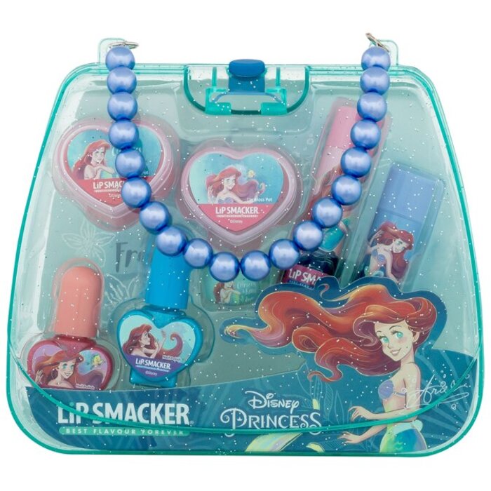 Lip Smaker Disney Princess Ariel Mini Make-up Bag - Dárková sada 3.4 g