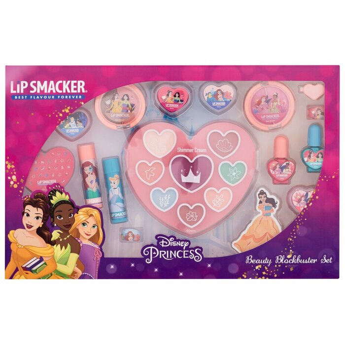 Lip Smaker Disney Princess Beauty Blockbuster Set - Dárková sada 3.4 g