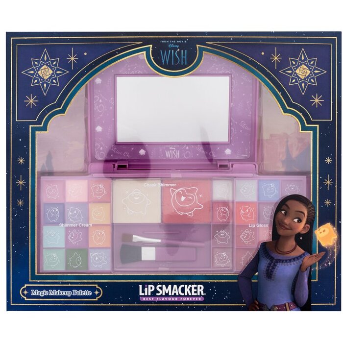 Lip Smaker Disney Wish Beauty Palette - Dekorativní kazeta se zrcátkem 1 ks