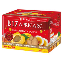 B17 Apricarc s meruňkovým olejem 150 kapslí + 30 kapslí ZDARMA