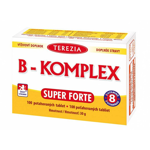 Vitamín B Super Forte + 100 tablet